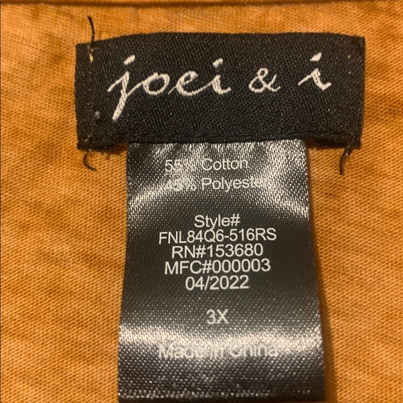 11. Joei&I Graphic Animal Print Heart Tee - Rust Brown Thankful Grateful Blessed - Picture 4 of 4